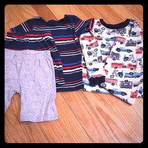 Carters Pjs 4 pcs